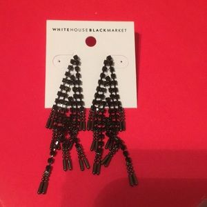 WHBM BLACK dangle earrings